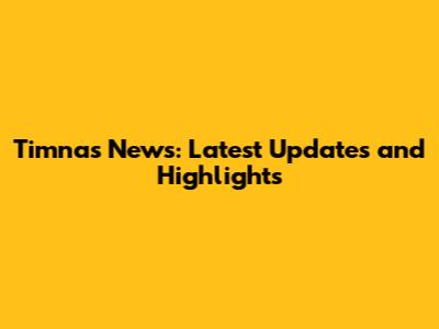 Timnas News: Latest Updates and Highlights
